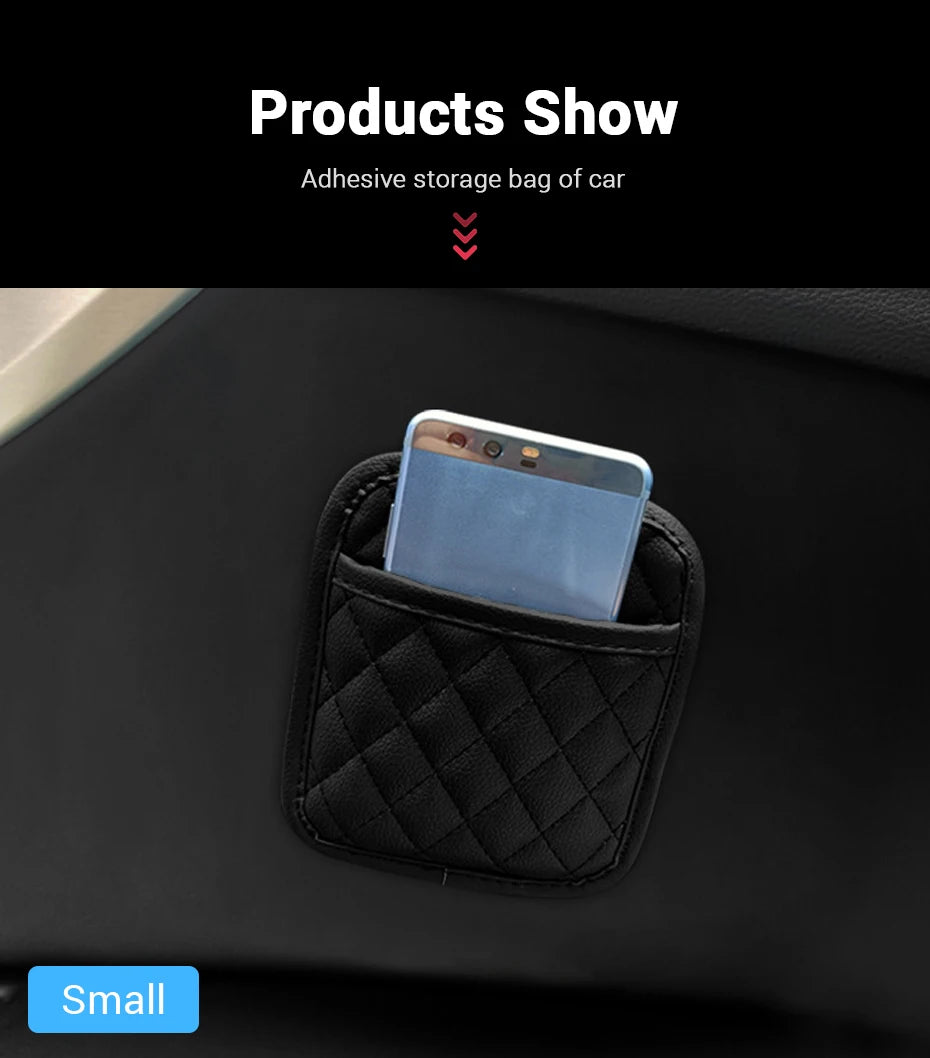 Multifunction Car Organizer Pocket Bag – Storage Pouch for Cards, Phone, Keys