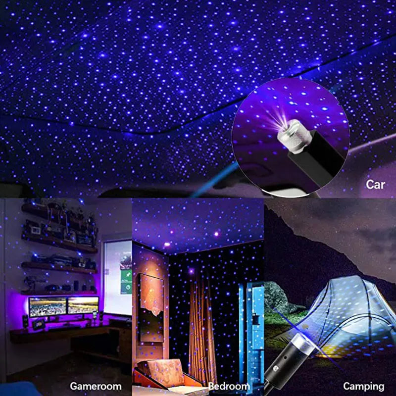 Mini Star Projector for Car Roofs