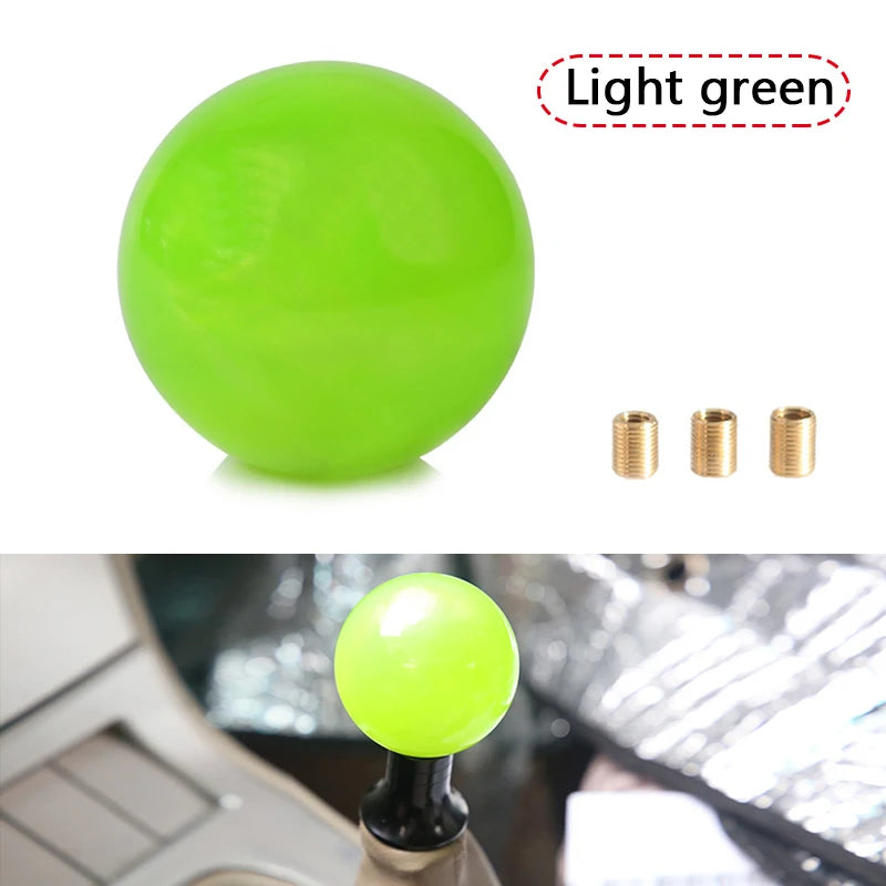 Racing Marble Style Gear Shift Knob with Universal Fit Adapters