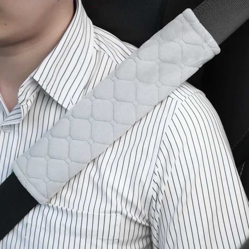 Plush Velvet Seat Belt Shoulder Pad for Cars