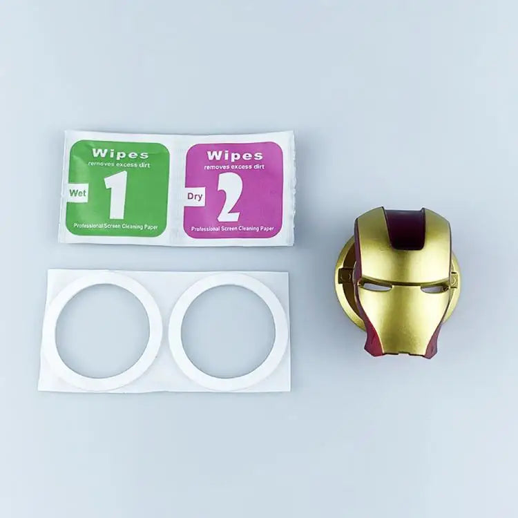 Superhero Car Ignition Button Cover Sticker Set Decorative Trim for Start Switch