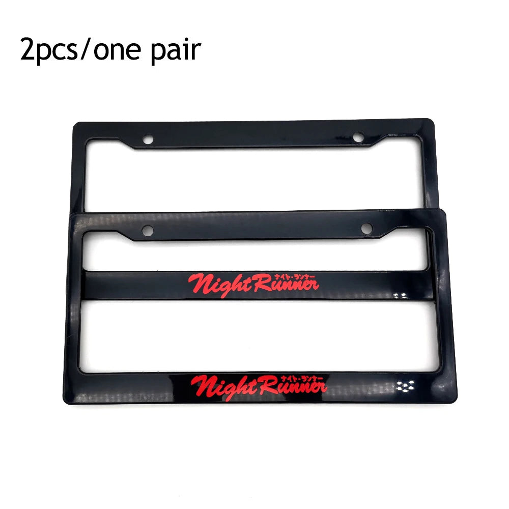 JDM Style Hokkaido Wave License Plate Frame