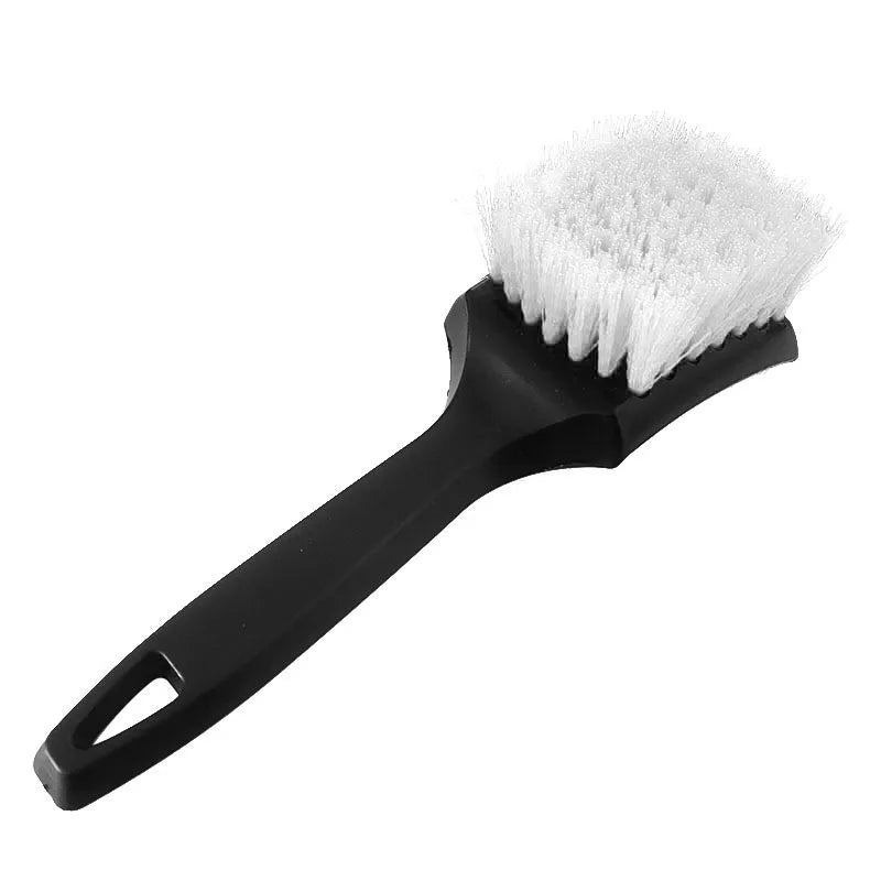 Car Tire Rim Brush Set – Hard Bristle Wheel Hub Cleaning Tools for Tires
