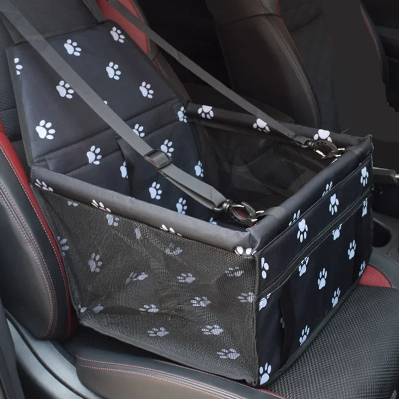 Double Thick Waterproof Mesh Hanging Pet Car Seat Bag – Folding Dog Mat & Safety Blanket