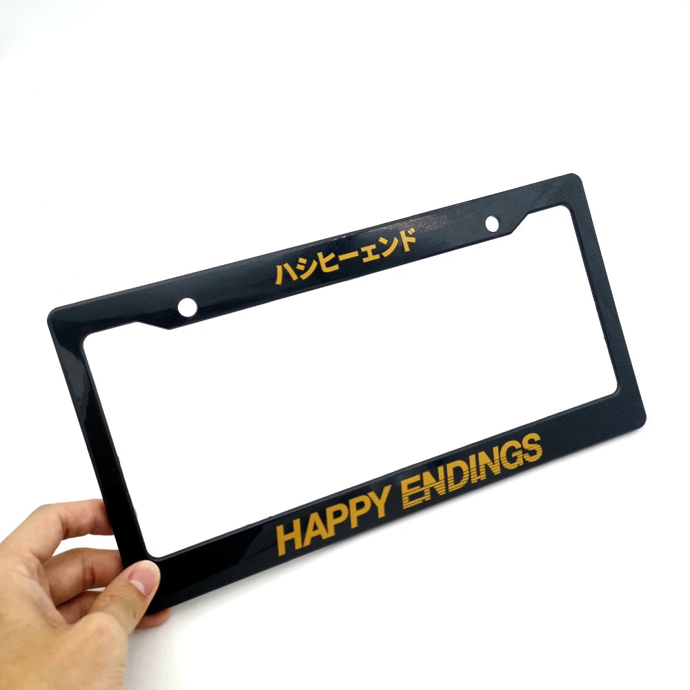 JDM Style Hokkaido Wave License Plate Frame