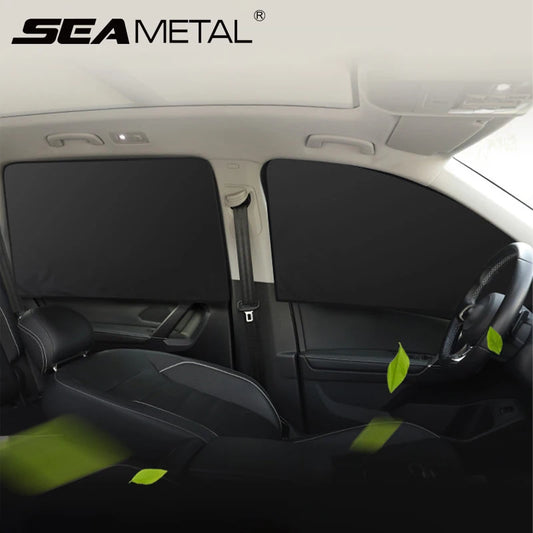 2PCS Privacy & UV Protection Sun Shades for Front and Rear Windows