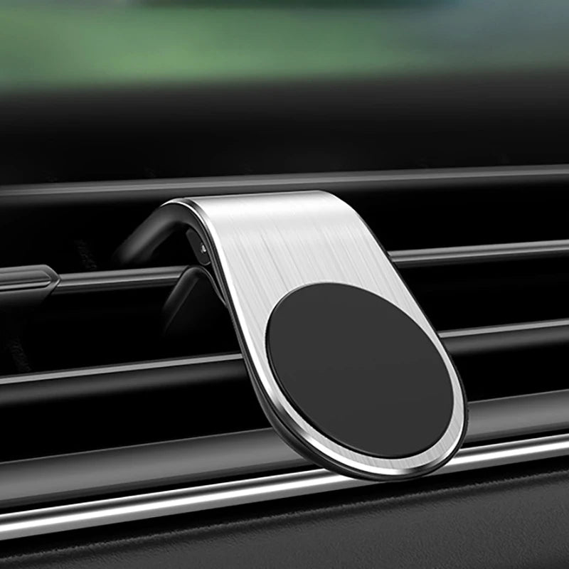 Magnetic Car Phone Holder – Air Vent Clip Mount for iPhone, Samsung, Xiaomi, LG – Car Mobile & GPS Stand
