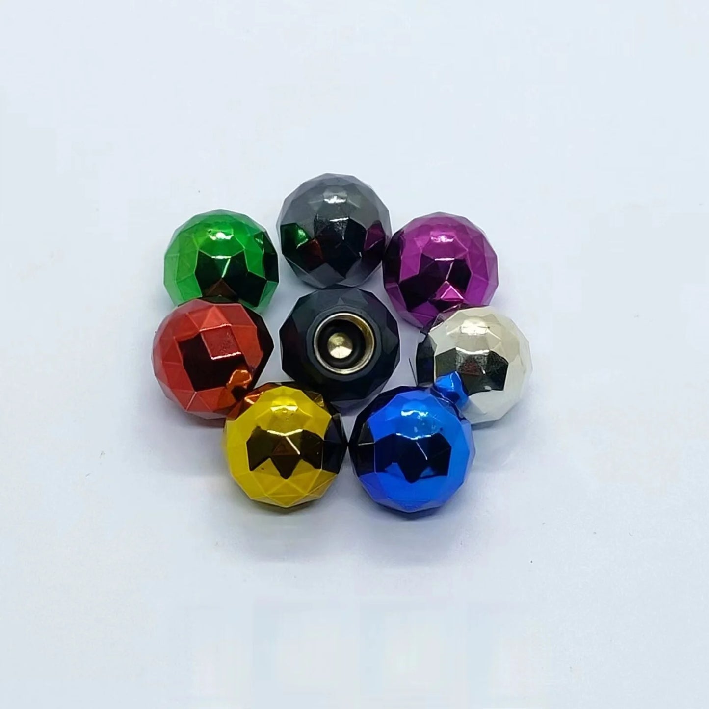 4 Piece Tire Valve Cap Set Dustproof Covers for Car Motorcycle Bike or Truck