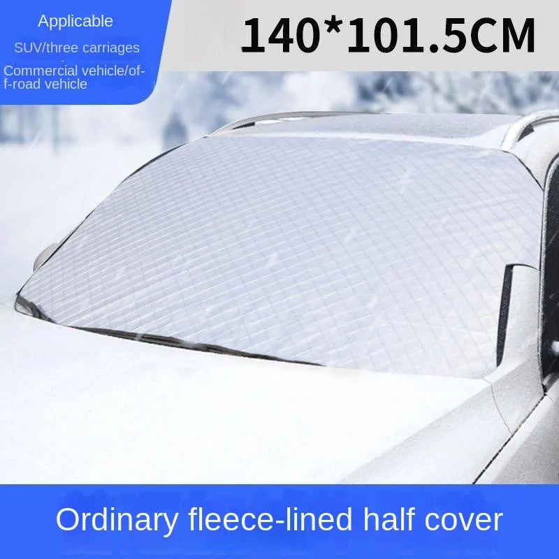 Waterproof Magnetic Car Windshield Sunshade – Snow & Sun Protector Front Windscreen Cover