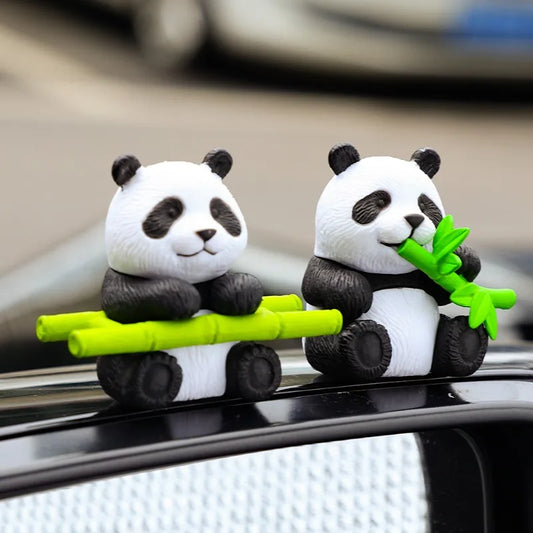 Cute Panda Dashboard Ornament for Car Decoration