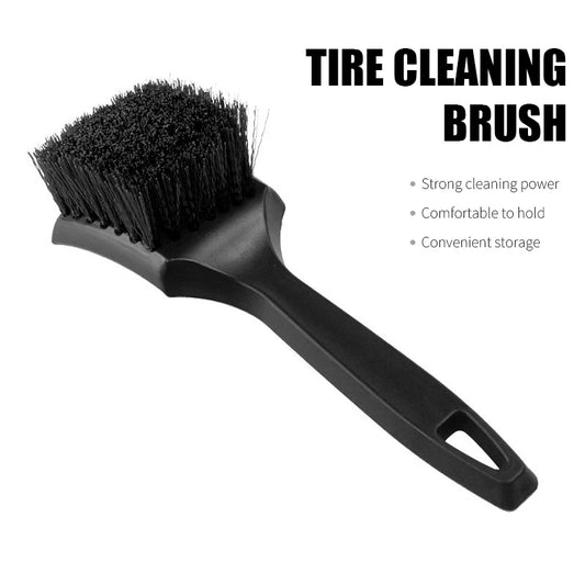 Car Tire Rim Brush Set – Hard Bristle Wheel Hub Cleaning Tools for Tires