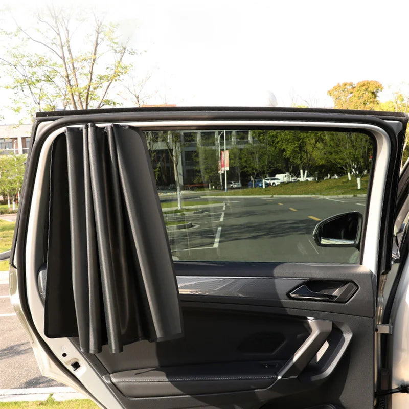 2PCS Privacy & UV Protection Sun Shades for Front and Rear Windows
