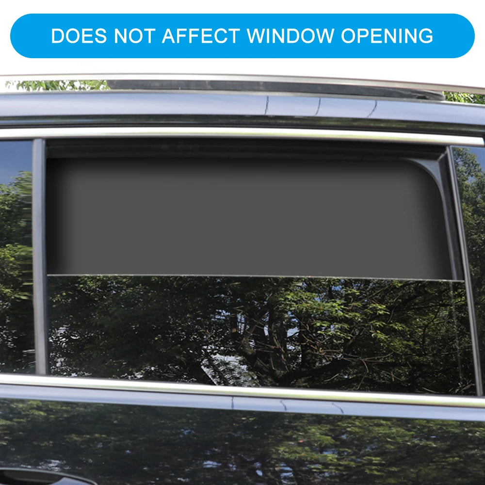 Magnetic Car Sunshade Curtains – Double-Sided UV Protection Window Sun Shield Cover