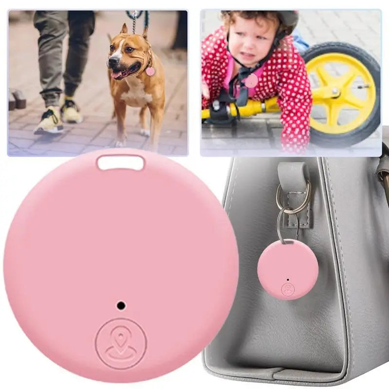 Mini GPS Locator & Anti-Lost Alarm – Bluetooth Smart Keychain Tracker for Keys, Wallets, Pets, Kids & Bags