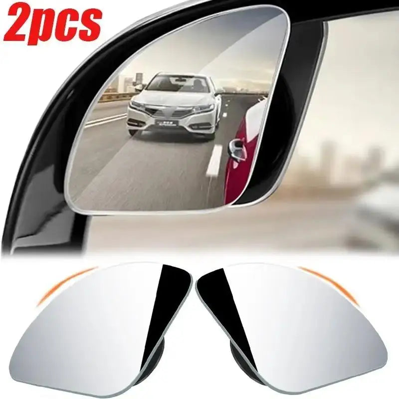 Car Rearview Mirror 360° Adjustable Wide-Angle Blind Spot & Reversing Assist Mirror