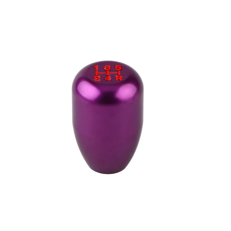 Universal Aluminum 5 Speed Gear Shift Knob for Manual Transmission Cars