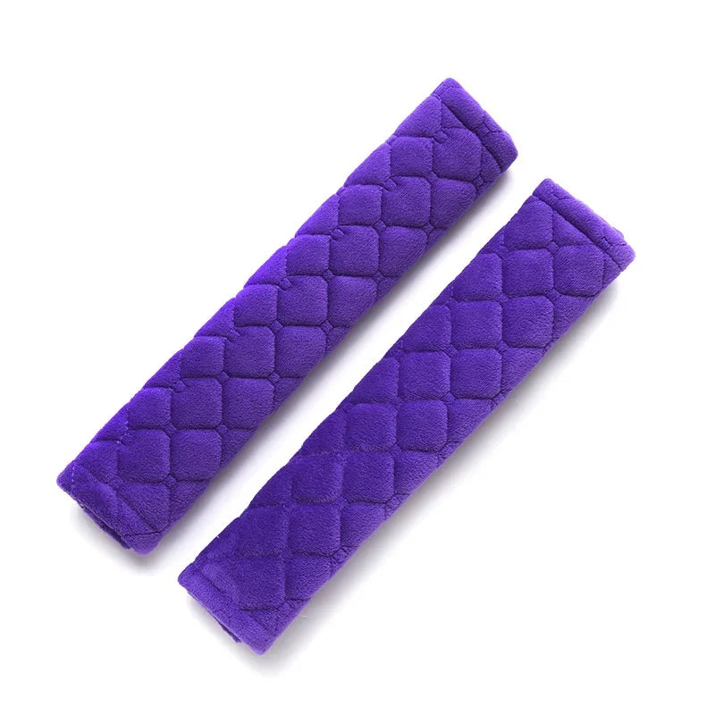 Plush Velvet Seat Belt Shoulder Pad for Cars