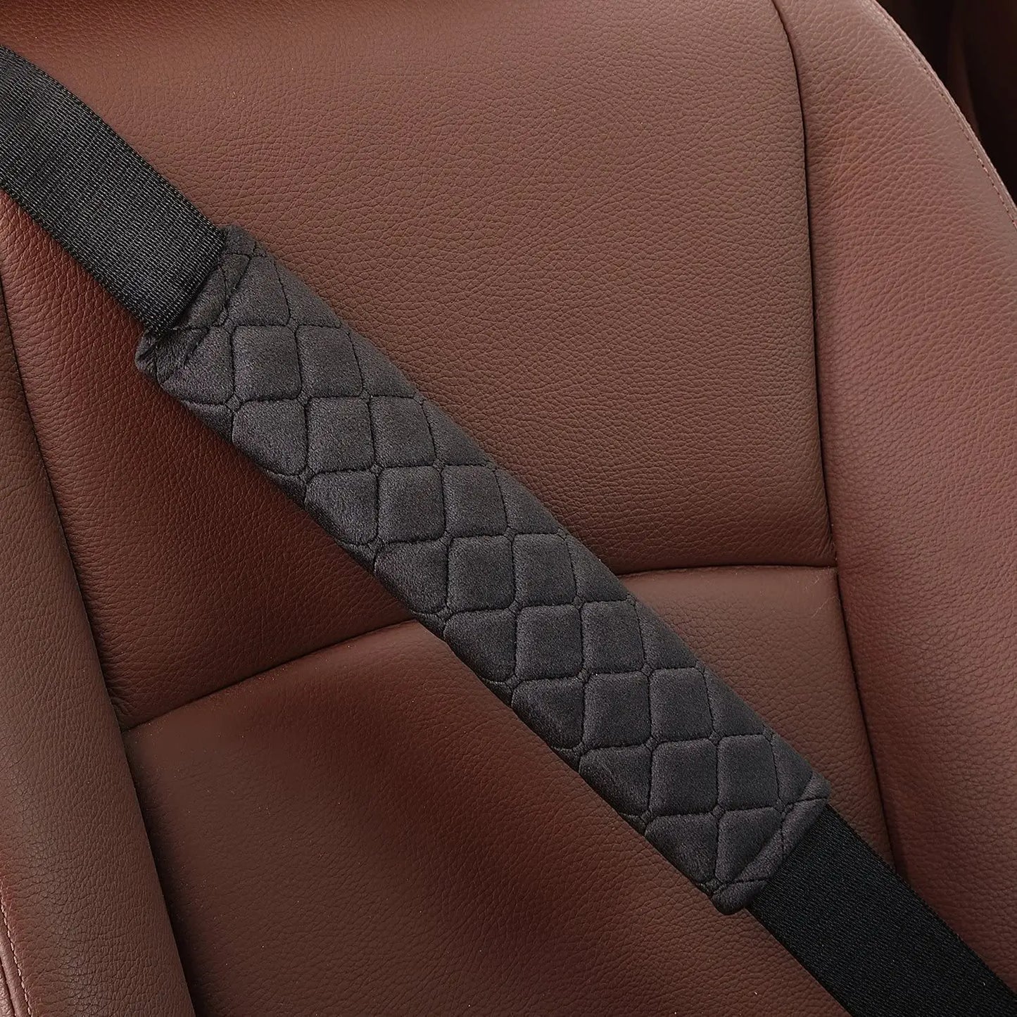 Plush Velvet Seat Belt Shoulder Pad for Cars