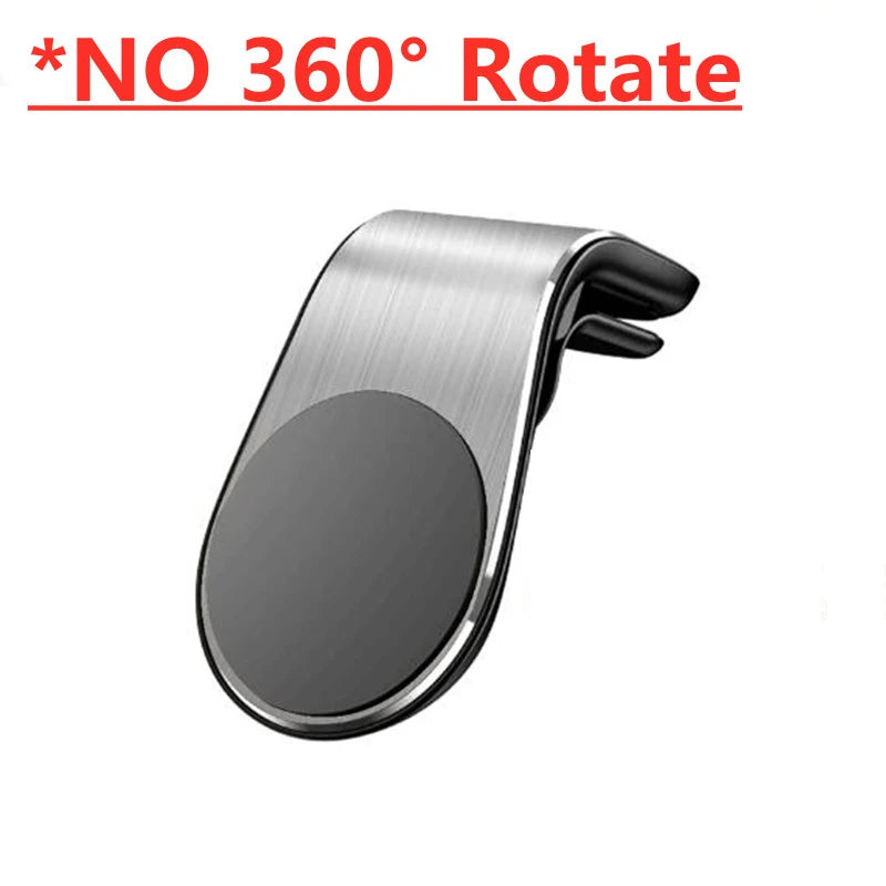 Magnetic Car Phone Holder – Air Vent Clip Mount for iPhone, Samsung, Xiaomi, LG – Car Mobile & GPS Stand