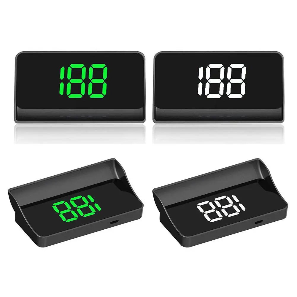 Car Head-Up Display (HUD) – Digital KMH Speedometer GPS Projector for Windshield