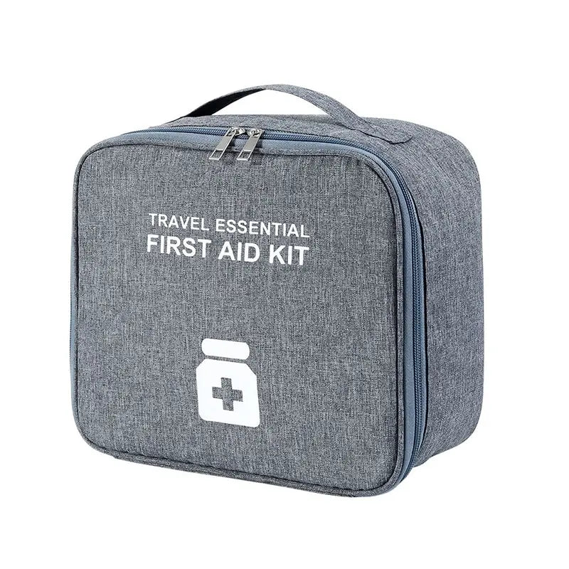 Portable Family First Aid Kit Travel and Home Medical Storage Bag
