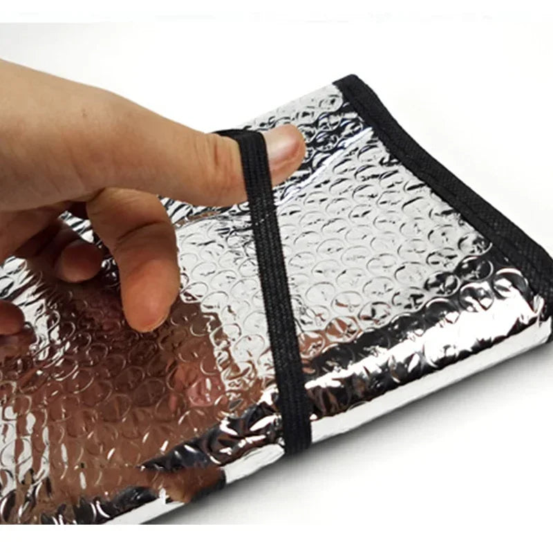 Foldable Aluminum Car Windshield Sunshade UV and Heat Protection