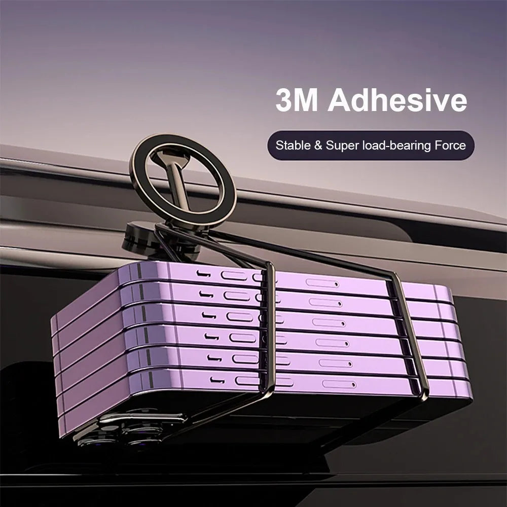 Magnetic Car Phone Mount Compatible With All Smartphones