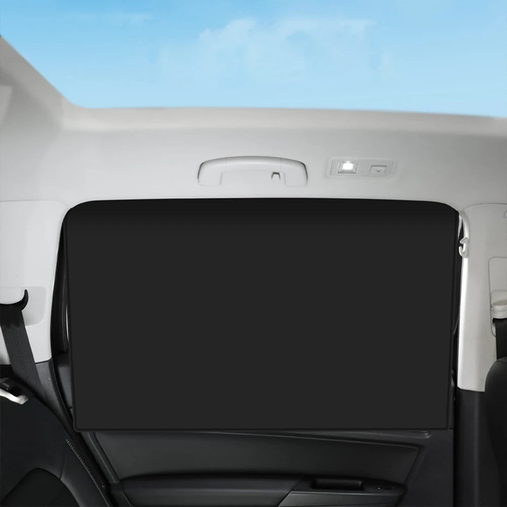 Magnetic Car Sunshade Curtains – Double-Sided UV Protection Window Sun Shield Cover