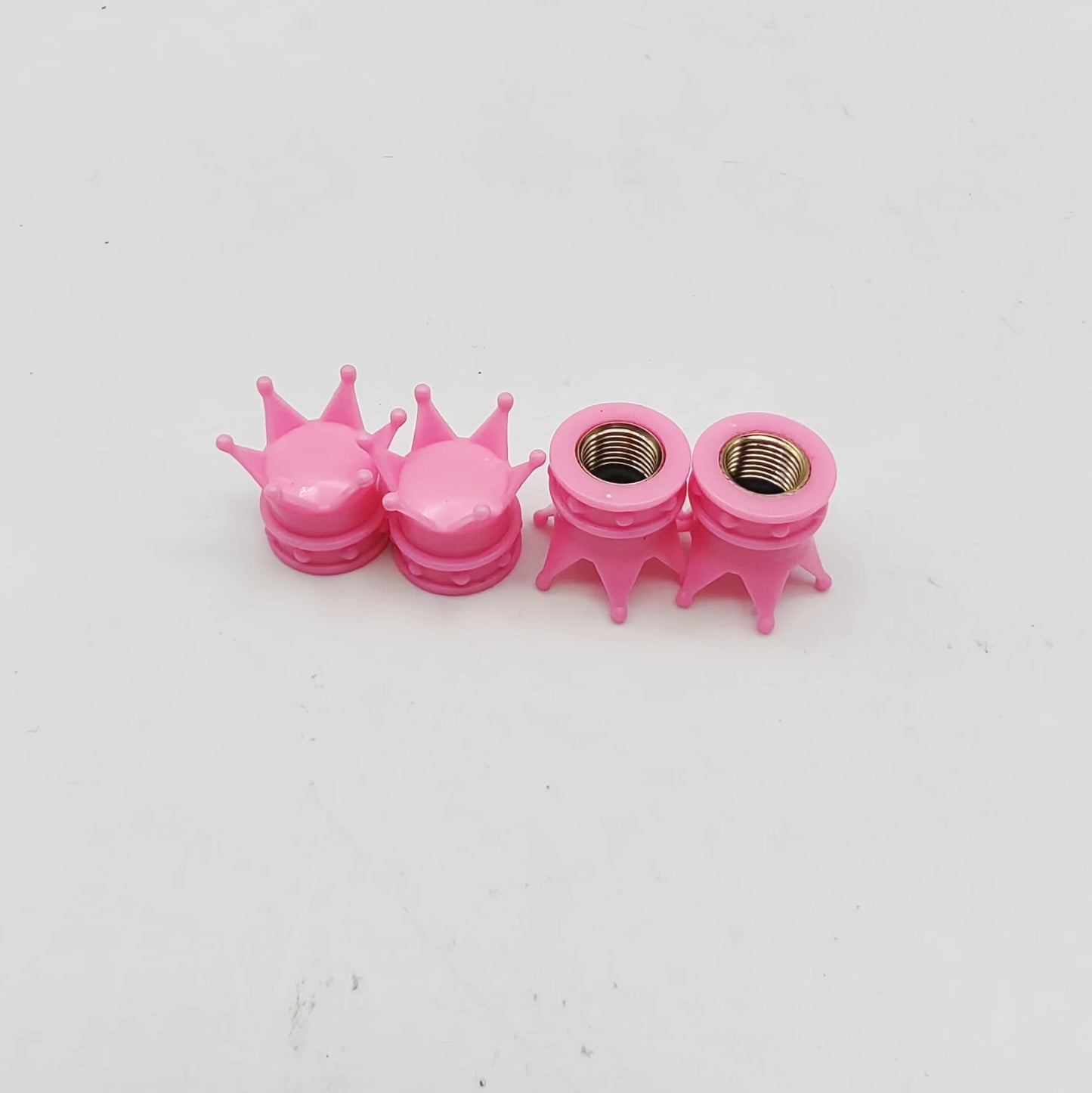 4 Piece Tire Valve Cap Set Dustproof Covers for Car Motorcycle Bike or Truck