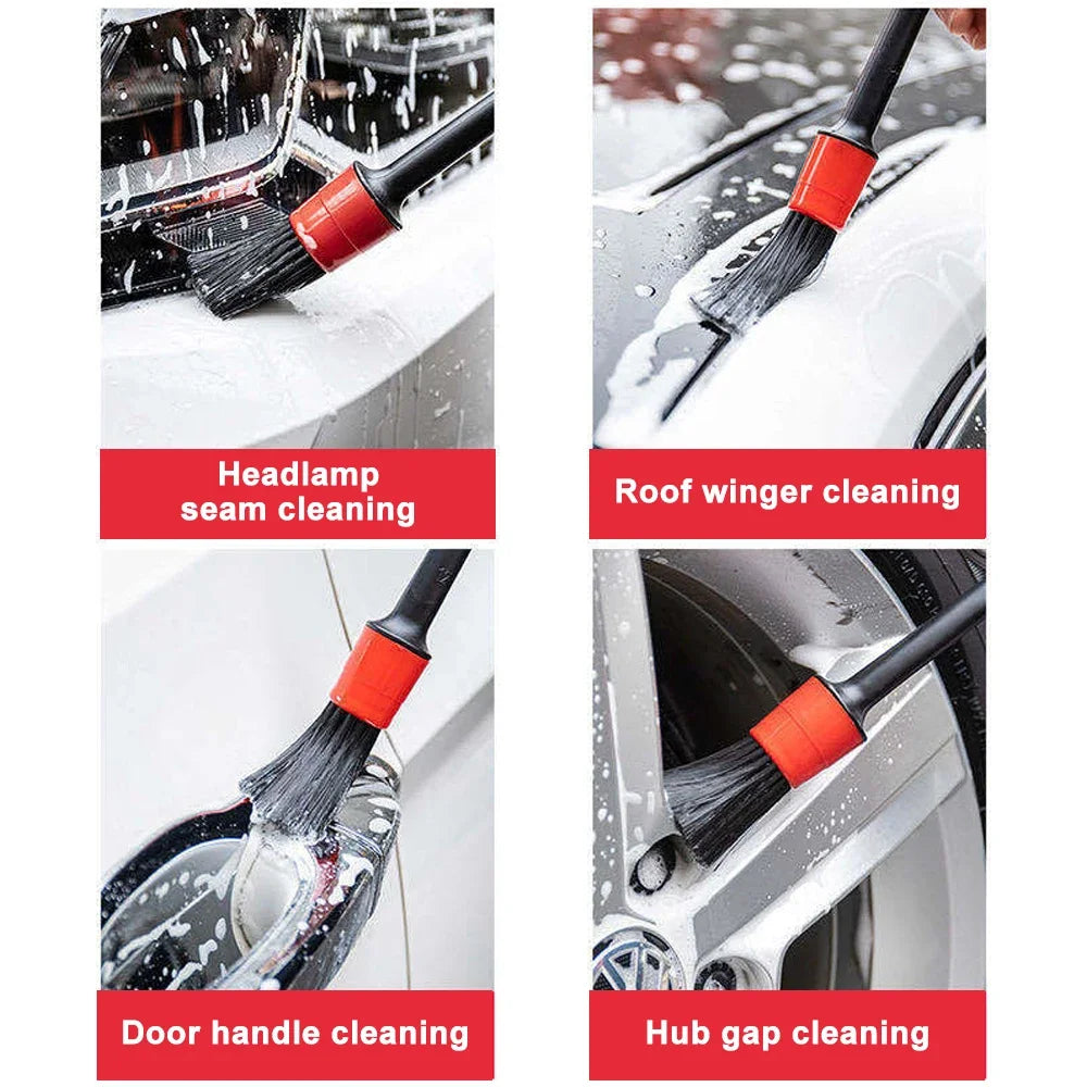 Car Detailing Brush Set – Ultimate Auto Cleaning Kit for Vents, Gaps & Air Outlets