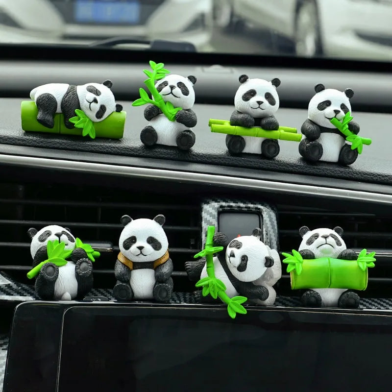 Cute Panda Dashboard Ornament for Car Decoration