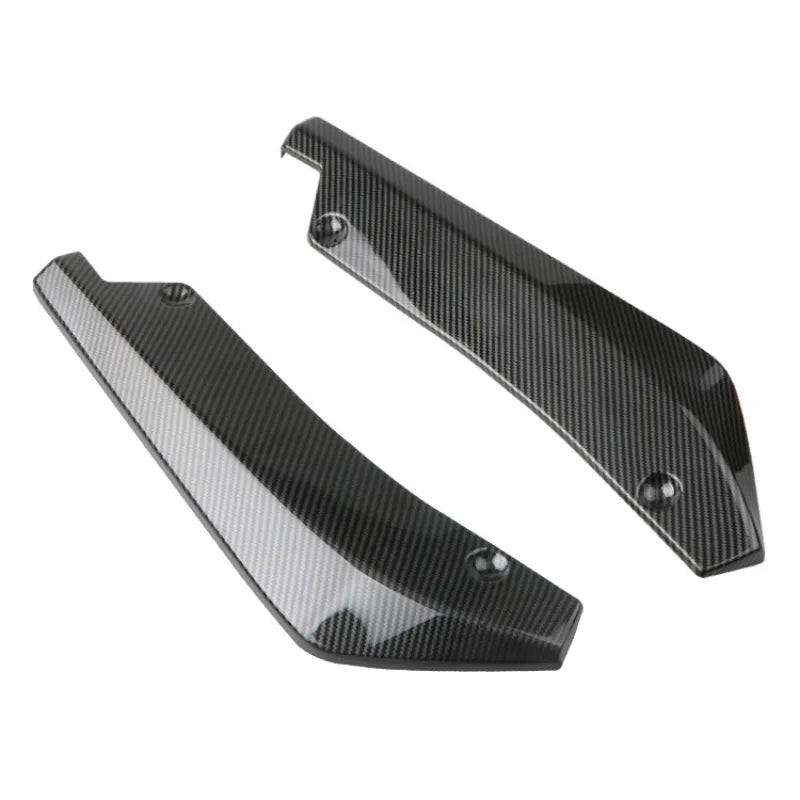 Carbon Fiber Rear Corner Guard – Universal Car Exterior Anti-Collision Accessory