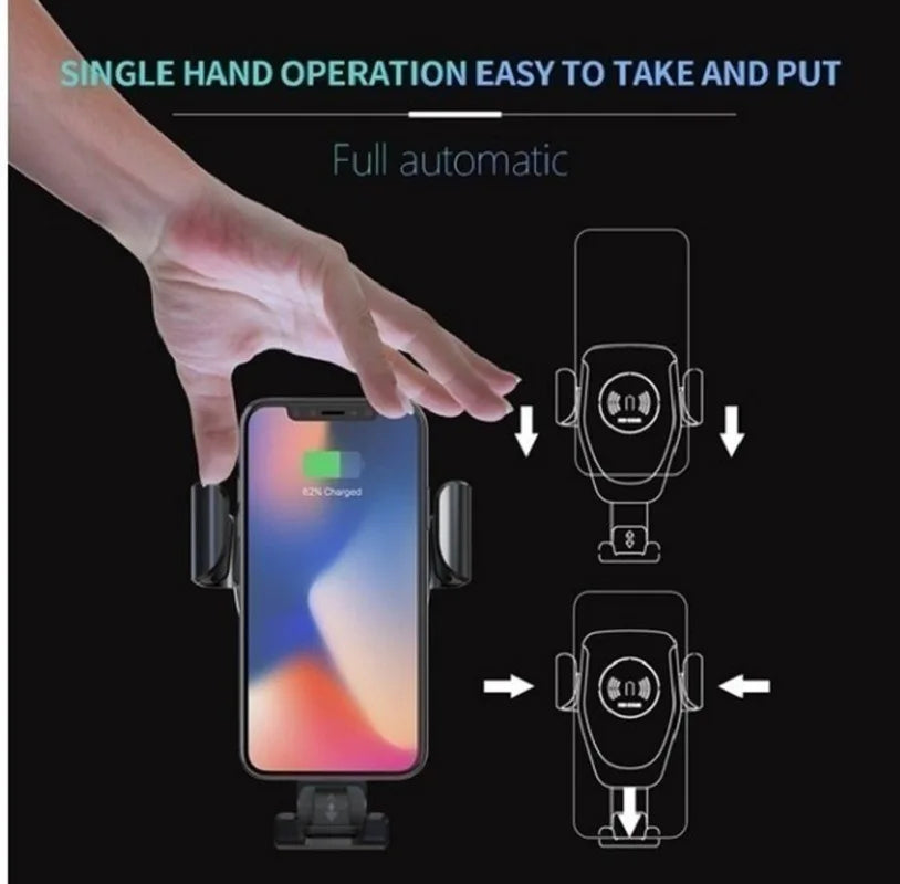 Universal Multi-Function Car Phone Holder for Dashboard Sun Visor and Mirror