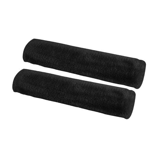 2PCS Soft Faux Sheepskin Car Seat Belt Covers – Shoulder Pads for All Cars