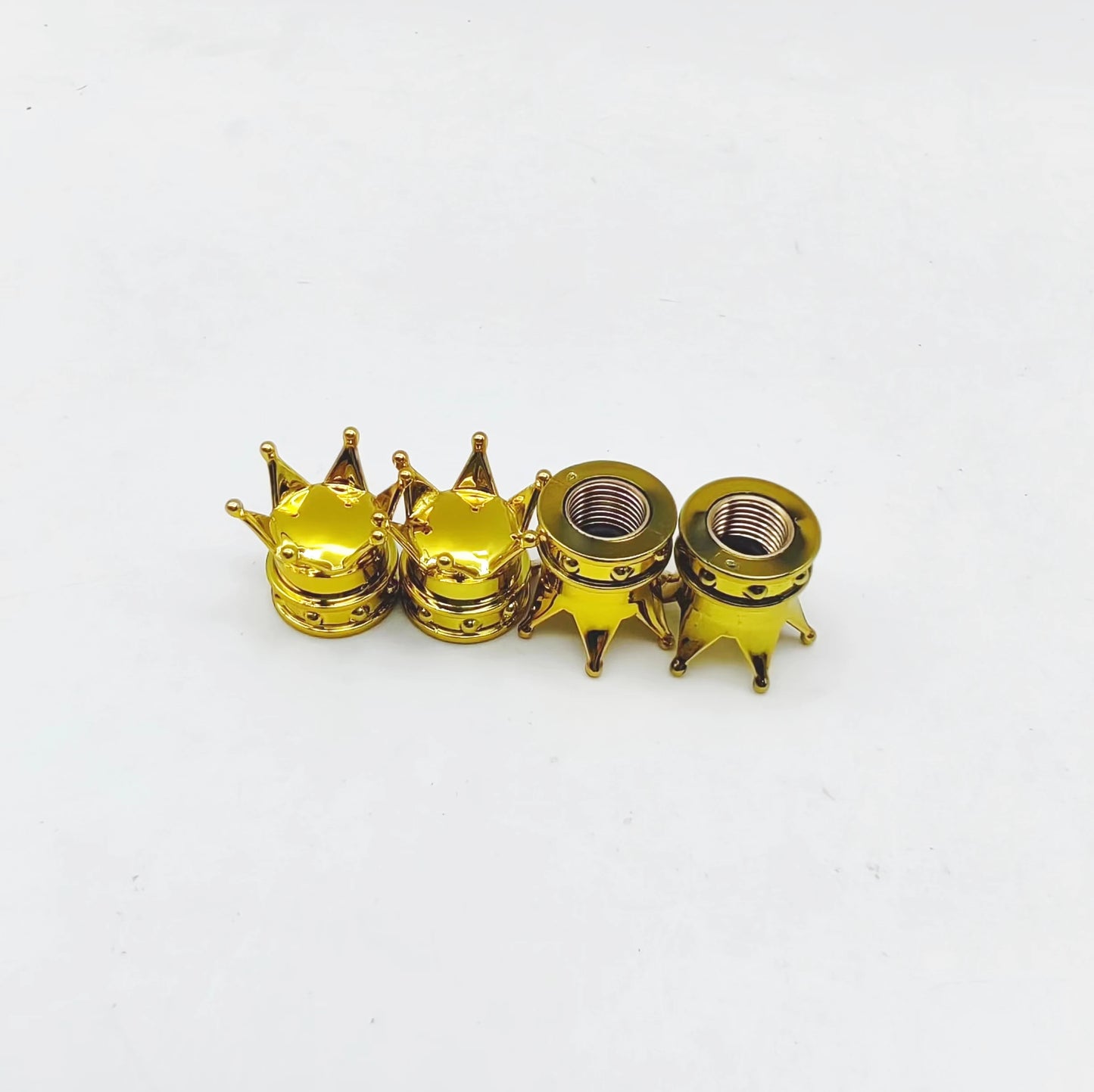 4 Piece Tire Valve Cap Set Dustproof Covers for Car Motorcycle Bike or Truck