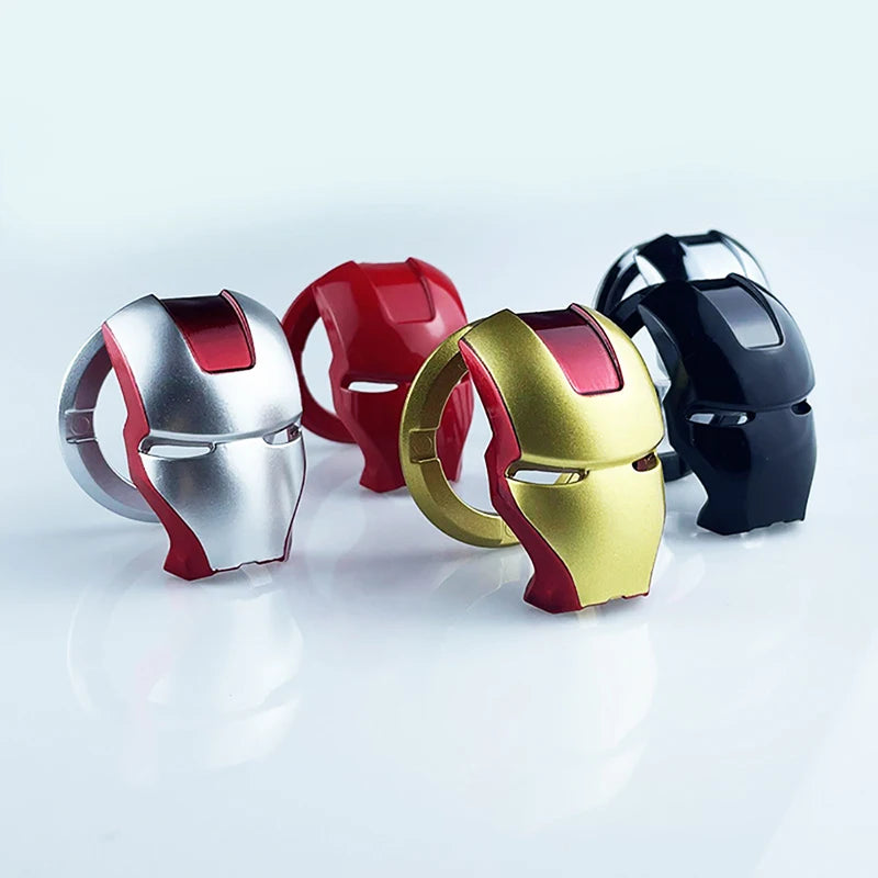 Superhero Car Ignition Button Cover Sticker Set Decorative Trim for Start Switch