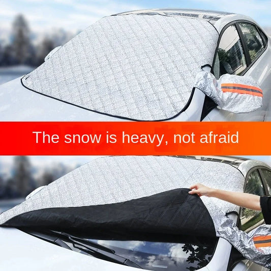 Waterproof Magnetic Car Windshield Sunshade – Snow & Sun Protector Front Windscreen Cover