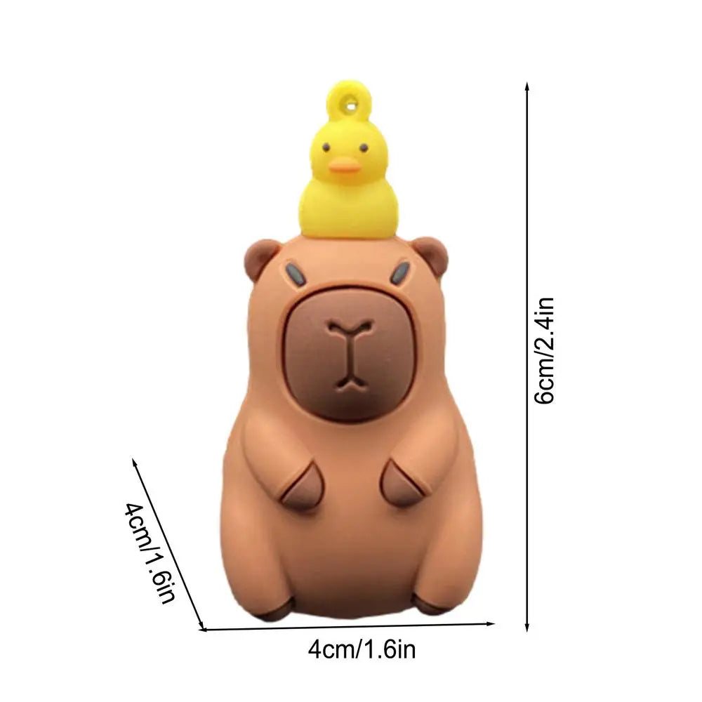 Capybara Car Air Freshener Clip – Cute Cartoon Vent Diffuser for a Refreshing Drive