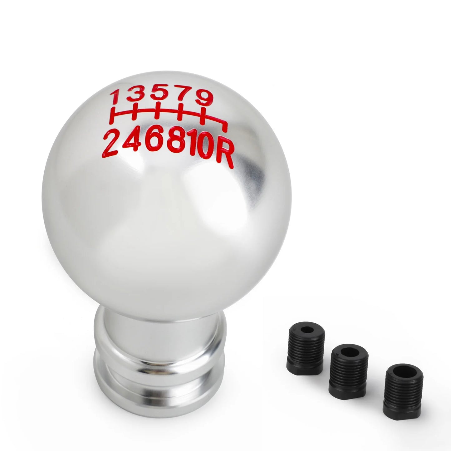 Universal Aluminum Gear Shift Knob for Manual and Automatic Cars
