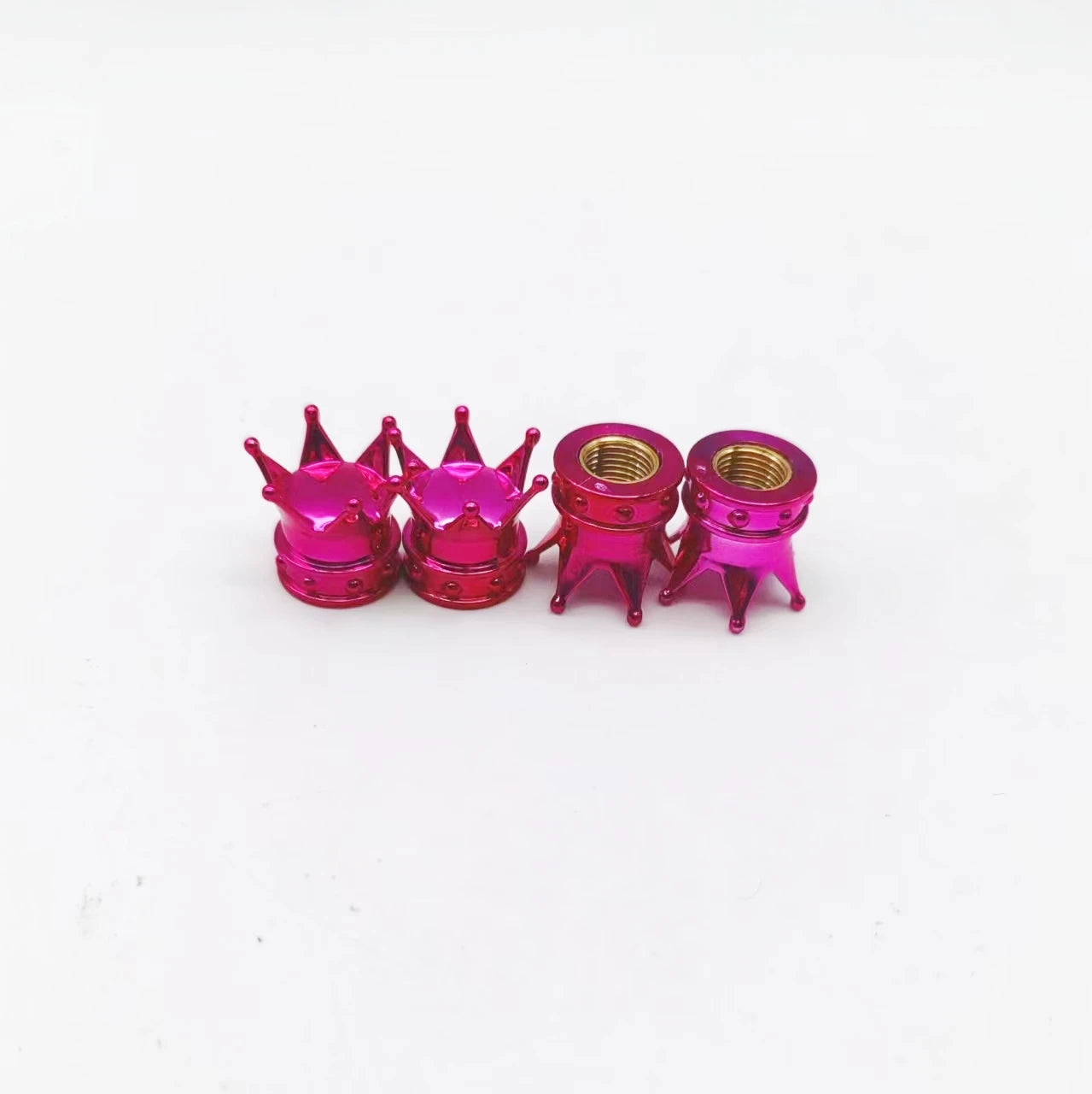 4 Piece Tire Valve Cap Set Dustproof Covers for Car Motorcycle Bike or Truck
