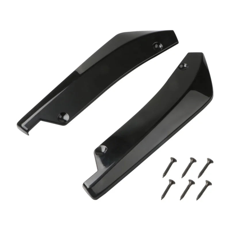 Carbon Fiber Rear Corner Guard – Universal Car Exterior Anti-Collision Accessory