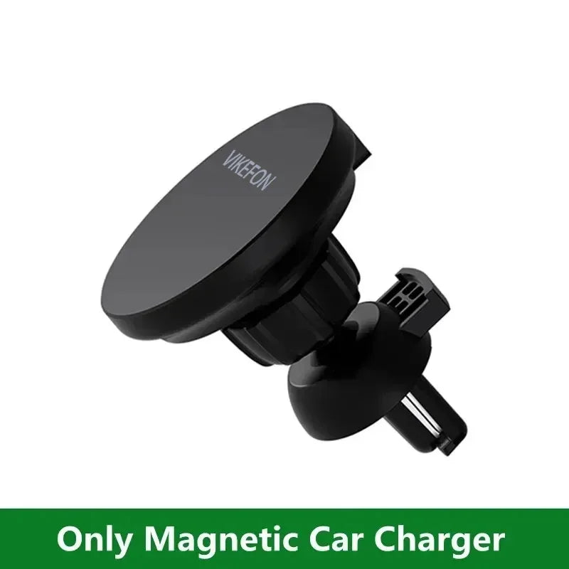 30W Magnetic Wireless Car Charger with Air Vent Mount for iPhone 12 13 14 and 15 Series