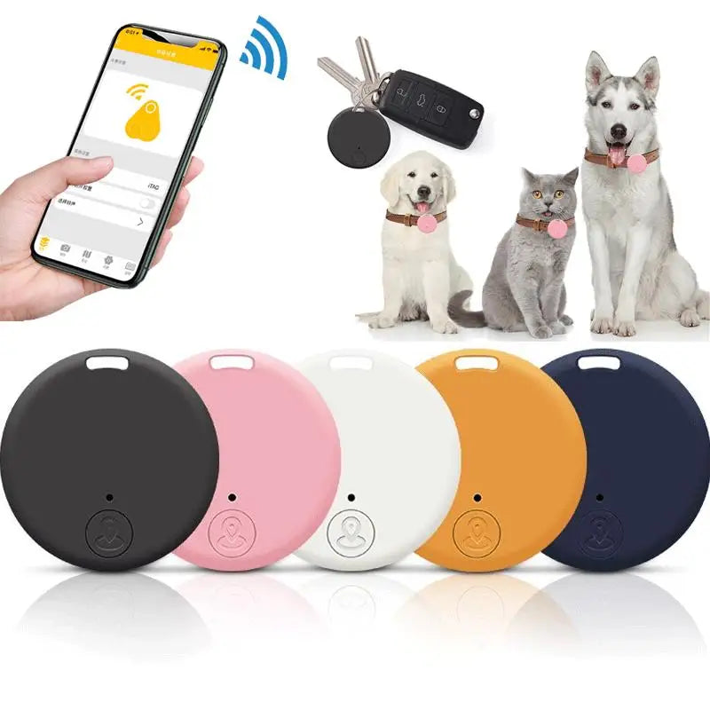 Mini GPS Locator & Anti-Lost Alarm – Bluetooth Smart Keychain Tracker for Keys, Wallets, Pets, Kids & Bags
