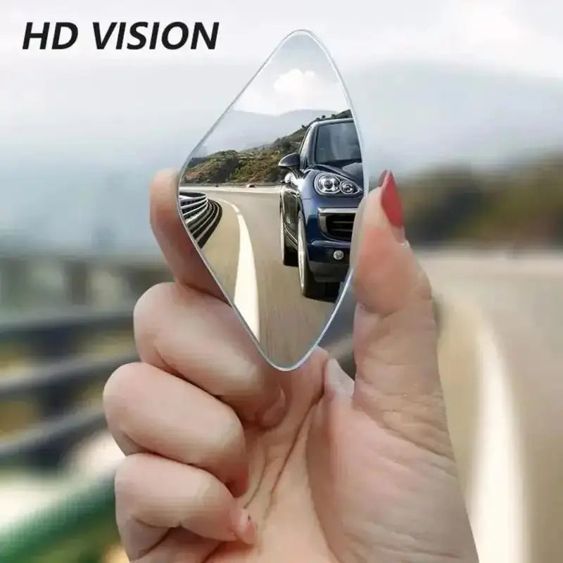 Car Rearview Mirror 360° Adjustable Wide-Angle Blind Spot & Reversing Assist Mirror