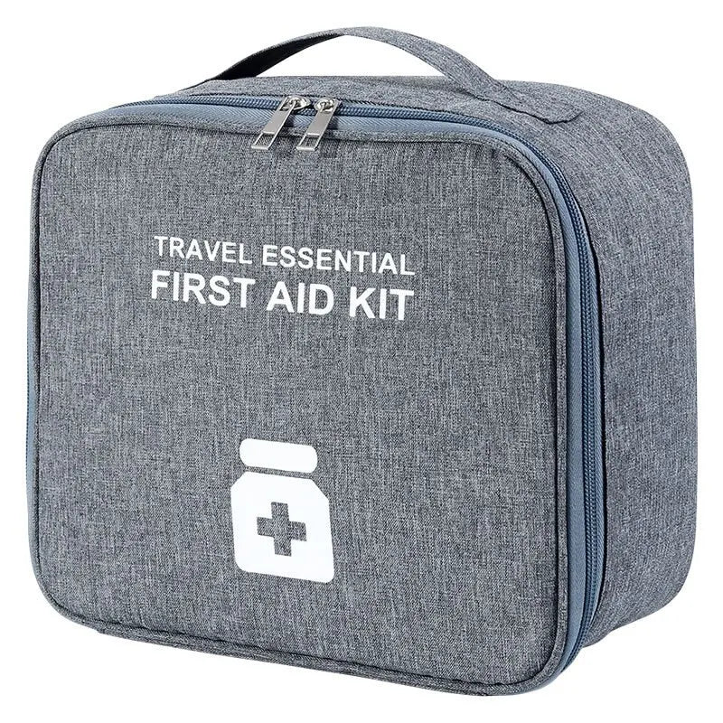Portable Family First Aid Kit Travel and Home Medical Storage Bag