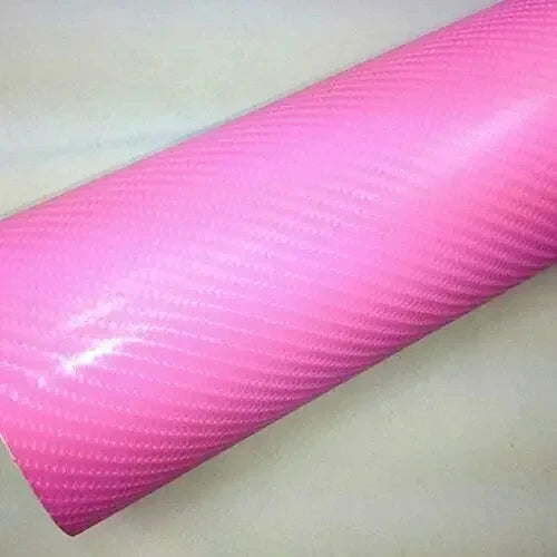 3D Carbon Fiber Vinyl Wrap Roll for Car Interior Customization 30 x 127 cm