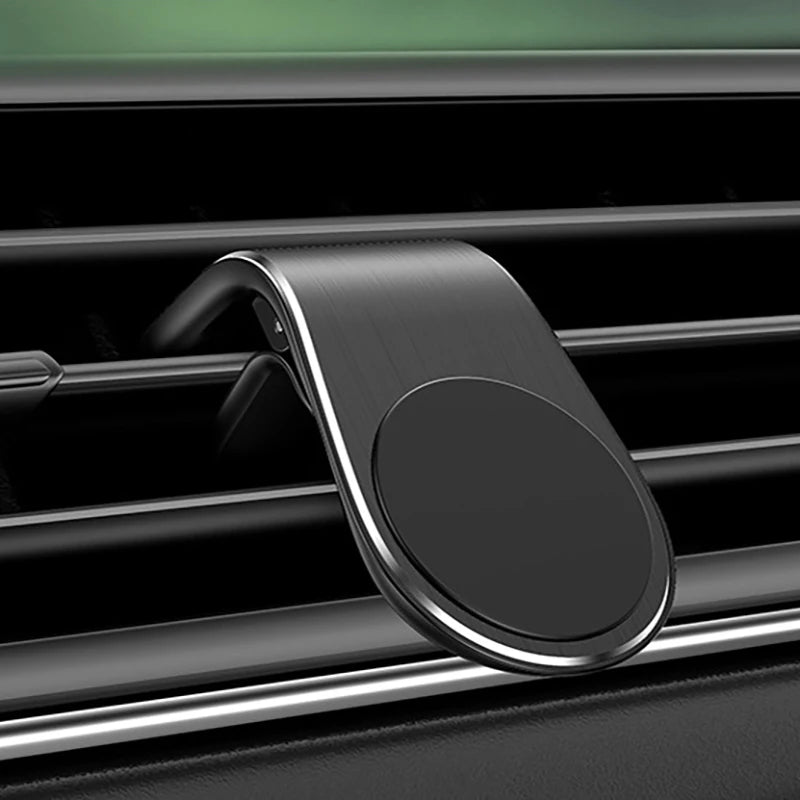 Magnetic Car Phone Holder – Air Vent Clip Mount for iPhone, Samsung, Xiaomi, LG – Car Mobile & GPS Stand