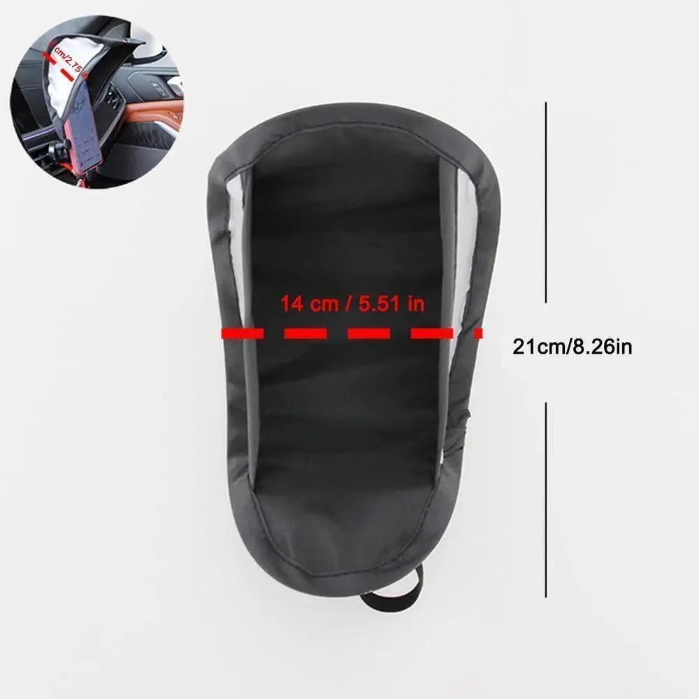 Car Phone Sunshade Cover with Silver Coating