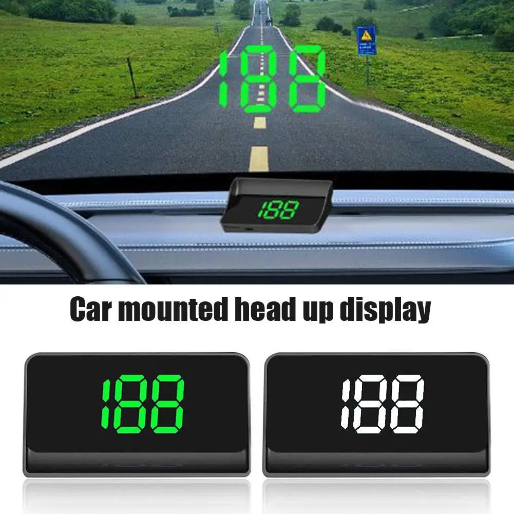 Car Head-Up Display (HUD) – Digital KMH Speedometer GPS Projector for Windshield