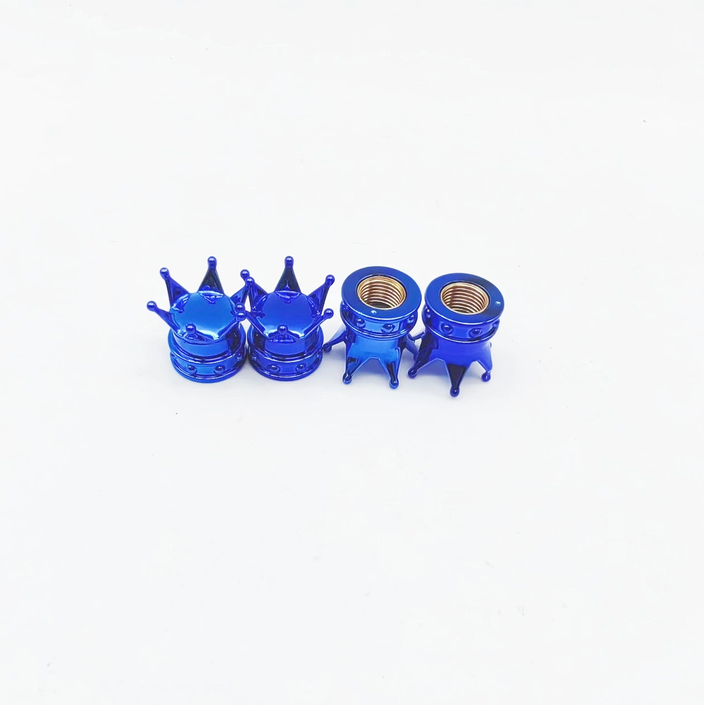 4 Piece Tire Valve Cap Set Dustproof Covers for Car Motorcycle Bike or Truck